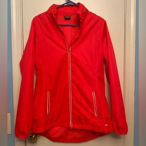 •bright pink wind breaker•